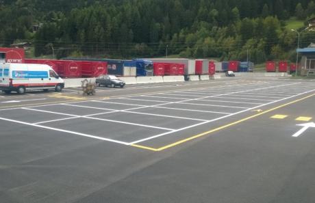 Progetto segnaletica parcheggi in Valtellina